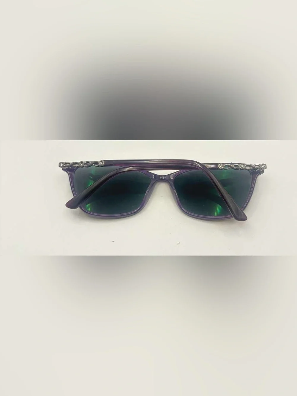 Bulova Moroni Purple Oval Sunglasses Frames Only